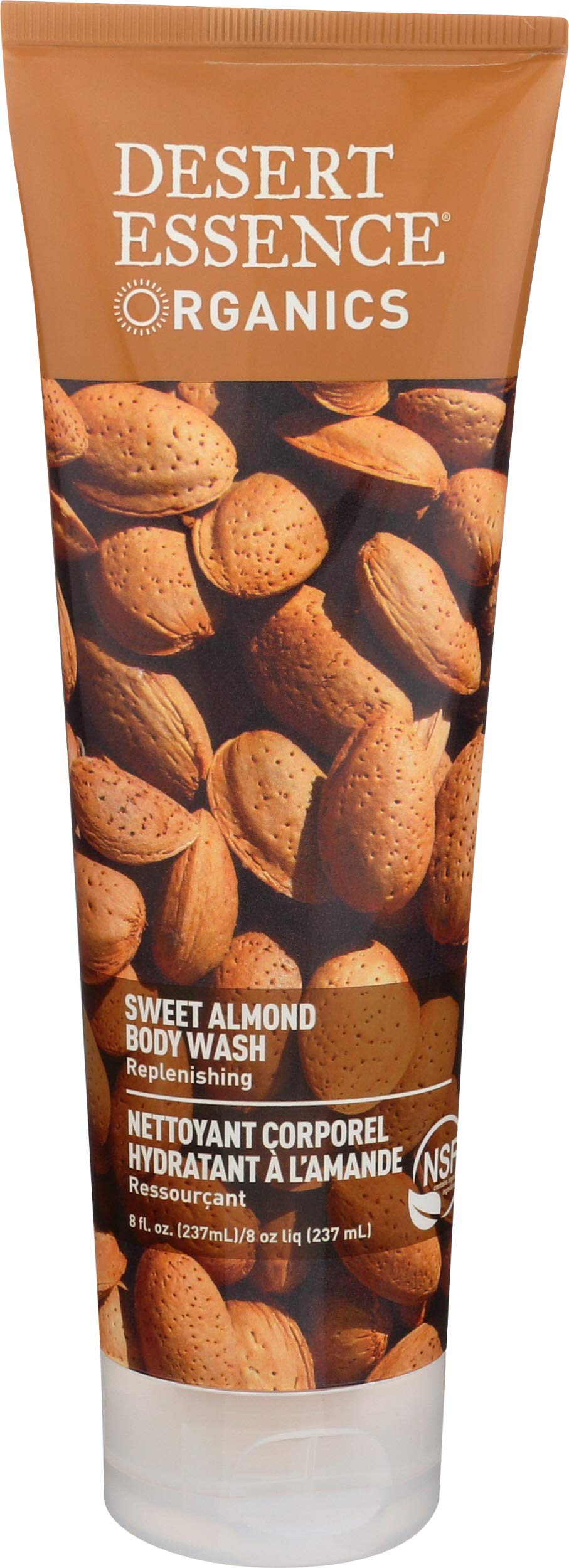 Desert Essence Organics Hydrating Almond Body Wash, 8 Oz